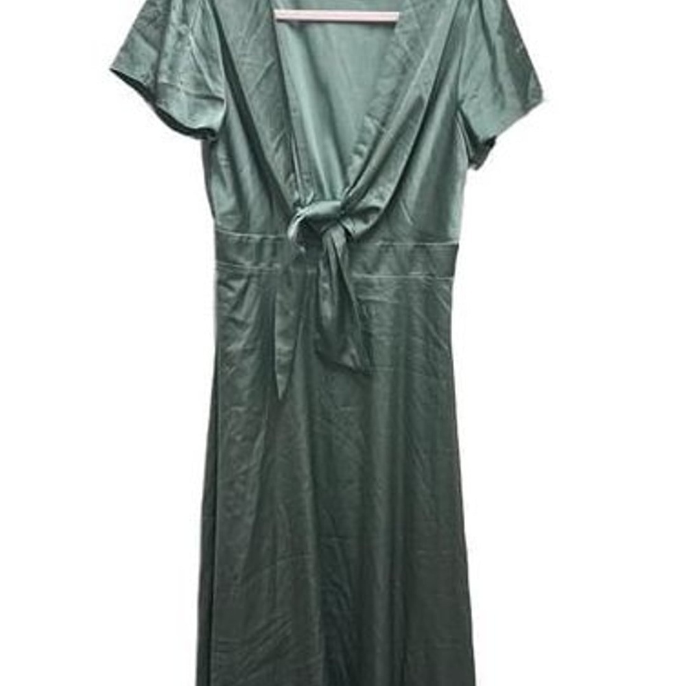 Baltic Born Poppy Satin Midi Dress